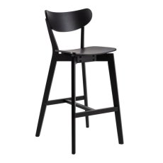 Roxby High Bar Stool Black