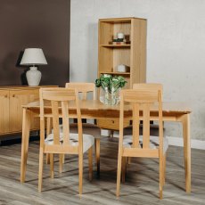 Alex Dining Table Oak (Multiple Sizes)