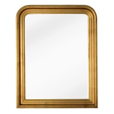 Isla Rectangular Overmantle Wall Mirror Gold Isla Rectangular Overmantle Wall Mirror Gold