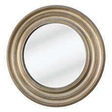 Elena Round Wall Mirror Gold