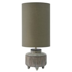 Ambar Table Lamp With Green Base and Shade Ambar Table Lamp With Green Base and Shade