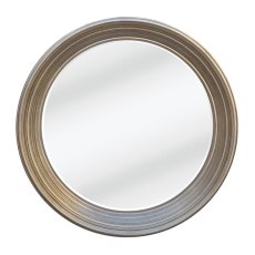 Maria Round Wall Mirror Gold & Silver