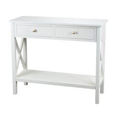 Rena Console Table White (Multiple Sizes)