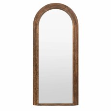 Hoxton Arched Leaner/Floor Mirror Walnut Hoxton Arched Leaner/Floor Mirror Walnut