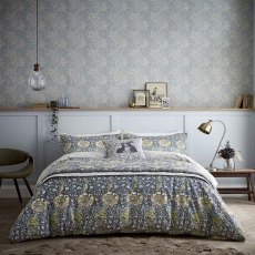 Kennet Duvet Cover Set Indigo & Gold (Multiple Sizes) Kennet Duvet Cover Set Indigo & Gold (Multiple Sizes)
