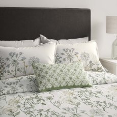 Wild Angelica Duvet Cover Set Silver & Spring Leaf (Multiple Sizes) Wild Angelica Duvet Cover Set Silver & Spring Leaf (Multiple Sizes)