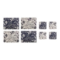 Woodland Placemats & Coasters (Set Of 8) Woodland Placemats & Coasters (Set Of 8)