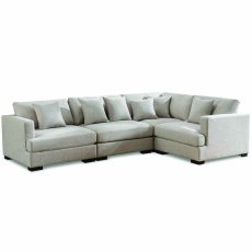 Gabriella 4+ Seater Corner Sofa Fabric LHF/RHF Fabric Beige Gabriella 4+ Seater Corner Sofa Fabric LHF/RHF Fabric Beige