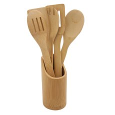 Bamboo Utensil Set (Set of 5) Bamboo Utensil Set (Set of 5)