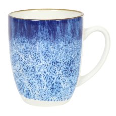 Reactive Glaze Coffee Mug Blue Reactive Glaze Coffee Mug Blue