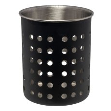 Kitchen Toolholder With Holes Black Kitchen Toolholder With Holes Black