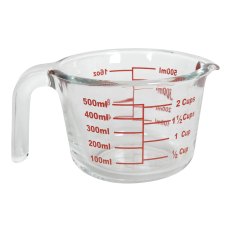 Glass Measuring Jug 500ml Glass Measuring Jug 500ml