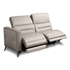 Sixtine Modular 1.5 Seater Electric Reclining Sofa With 2 Electric Recliners Arm LHF Leather Categor Sixtine Modular 1.5 Seater Electric Reclining Sofa With 2 Electric Recliners Arm LHF Leather Categor