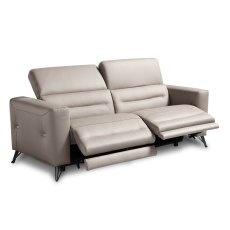 Sixtine 2 Seater Electric Reclining Sofa With 2 Electric Recliners Leather Category B Sixtine 2 Seater Electric Reclining Sofa With 2 Electric Recliners Leather Category B