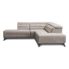 Sixtine Modular 4 Seater Sofa With Square Corner Unit & Chaise RHF Leather Category B Sixtine Modular 4 Seater Sofa With Square Corner Unit & Chaise RHF Leather Category B