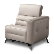 Sixtine Modular Narrow 1 Seater Electric Reclining Arm RHF Leather Category B Sixtine Modular Narrow 1 Seater Electric Reclining Arm RHF Leather Category B