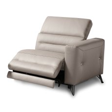 Sixtine Modular Electric Reclining Armchair Arm RHF Leather Category B Sixtine Modular Electric Reclining Armchair Arm RHF Leather Category B