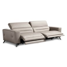 Sixtine 4 Seater Electric Reclining Sofa With 2 Electric Recliners Leather Category B Sixtine 4 Seater Electric Reclining Sofa With 2 Electric Recliners Leather Category B