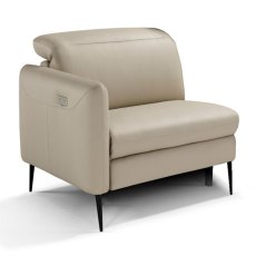 Eiger Modular Wide 1 Seater Arm LHF Leather Category B Eiger Modular Wide 1 Seater Arm LHF Leather Category B