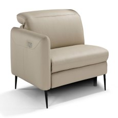 Eiger Modular Armchair Arm LHF Leather Category B Eiger Modular Armchair Arm LHF Leather Category B
