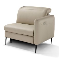 Eiger Modular Wide 1 Seater Arm RHF Leather Category B Eiger Modular Wide 1 Seater Arm RHF Leather Category B