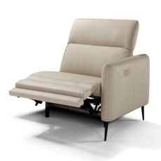 Eiger Modular Wide 1 Seater With Electric Recliner Arm RHF Leather Category B Eiger Modular Wide 1 Seater With Electric Recliner Arm RHF Leather Category B