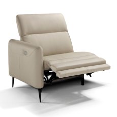 Eiger Modular Wide 1 Seater With Electric Recliner Arm LHF Leather Category B Eiger Modular Wide 1 Seater With Electric Recliner Arm LHF Leather Category B