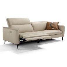 Eiger 3.5 Seater Sofa With 1 Electric Recliner LHF Leather Category B Eiger 3.5 Seater Sofa With 1 Electric Recliner LHF Leather Category B