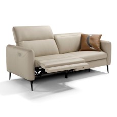 Eiger 2.5 Seater Sofa With 1 Electric Recliner LHF Leather Category B Eiger 2.5 Seater Sofa With 1 Electric Recliner LHF Leather Category B