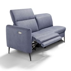 Eiger Modular 1.5 Seater Sofa With 1 Electric Recliner Arm LHF Leather Category B Eiger Modular 1.5 Seater Sofa With 1 Electric Recliner Arm LHF Leather Category B