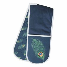 Peacock Feather Double Oven Glove Peacock Feather Double Oven Glove