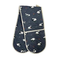 Fluffy Flock Double Oven Glove (Multiple Colours) Fluffy Flock Double Oven Glove (Multiple Colours)