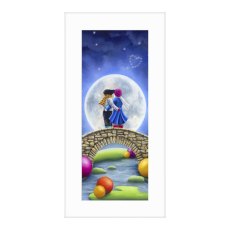 There's A Star For Everyone 33.5cm x 63.5cm Picture By Claire Baxter White Frame There's A Star For Everyone 33.5cm x 63.5cm Picture By Claire Baxter White Frame