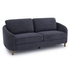 Dixon 3 Seater Sofa Fabric Deep Blue Dixon 3 Seater Sofa Fabric Deep Blue