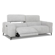 Kalmar 3 Seater Electric Reclining Dual Motor Sofa With USB Port Fabric Kalmar 3 Seater Electric Reclining Dual Motor Sofa With USB Port Fabric