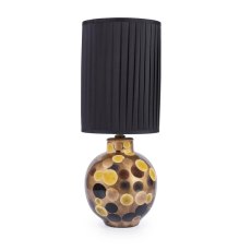 Antonella Table Lamp Bronze Base With Black Shade Antonella Table Lamp Bronze Base With Black Shade