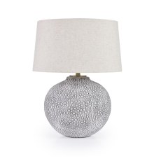 Miri Table Lamp Stone Base With Beige Shade Miri Table Lamp Stone Base With Beige Shade