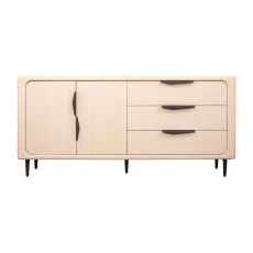 Tempio Sideboard With 3 Drawers & 2 Doors Light Oak Tempio Sideboard With 3 Drawers & 2 Doors Light Oak