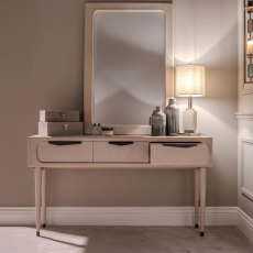 Tempio Rectangular Wall Mirror Light Wood