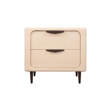 Tempio 2 Drawer Bedside Locker Light Oak Tempio 2 Drawer Bedside Locker Light Oak
