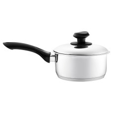 Supreme Stainless Steel Saucepan & Lid 16cm Supreme Stainless Steel Saucepan & Lid 16cm