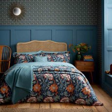 Pink And Rose Reversible Duvet Cover Set Teal (Multiple Sizes) Pink And Rose Reversible Duvet Cover Set Teal (Multiple Sizes)