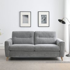 Ringgenberg 2.5 Seater Sofa Bed Fabric Grey