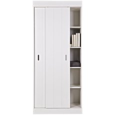 Row Cabinet Shelving Unit With Sliding Doors White Row Cabinet Shelving Unit With Sliding Doors White
