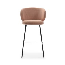 Rosa Low Bar Stool Fabric (Multiple Colours)