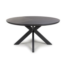 Boston 6 Person Round Dining Table (Multiple Colours)