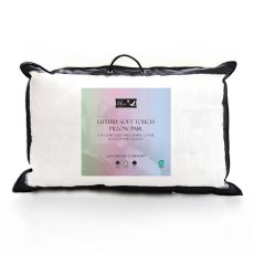 Luxury Soft Touch Embossed Hollowfibre Pillow Pair Luxury Soft Touch Embossed Hollowfibre Pillow Pair
