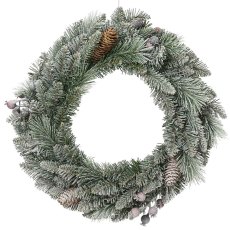 Frosted Windham Wreath 50cm