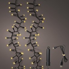 Micro LED Duracharge Compact Lights Classic White 400cm
