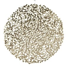 PVC Placemat Gold 38cm PVC Placemat Gold 38cm